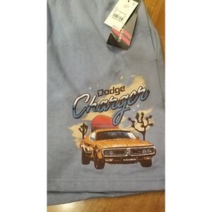 New Dodge Charger Blue Womens Shorts XL RARE Nwt